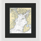Gloucester-massachusetts Nautical Chart 1 - Framed Print