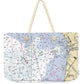Monterey Bay-california Nautical Chart 1 - Weekender Tote Bag