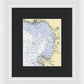 Monterey Bay-california Nautical Chart 1 - Framed Print