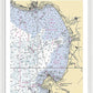 Monterey Bay-california Nautical Chart 1 - Framed Print