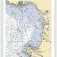 Monterey Bay-california Nautical Chart 1 - Framed Print