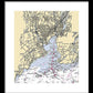 New Haven-connecticut Nautical Chart 1 - Framed Print