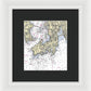 Newport-rhode Island Nautical Chart 1 - Framed Print