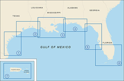 Nautical Chart Catalogue-Gulf Coast and Caribbean Regions