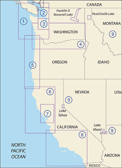 Nautical Chart Catalogue- Pacific Coast Region