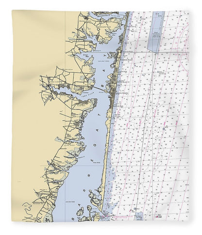 Barnegat Bay -new Jersey Nautical Chart _v2 - Blanket