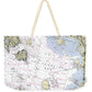 Berkely California Nautical Chart - Weekender Tote Bag
