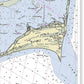 Cape Hatteras North Carolina Nautical Chart - Canvas Print