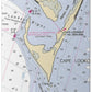 Cape Lookout -north Carolina Nautical Chart _v2 - Bath Towel