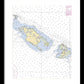 Caya Icacos-puerto Rico Nautical Chart - Framed Print