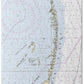 Chandeleur Islands-louisiana Nautical Chart - Bath Towel