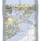Charleston -south Carolina Nautical Chart _v2 - Duvet Cover