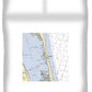 Corolla-north Carolina Nautical Chart - Duvet Cover