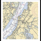 Deepwater Point-new Jersey Nautical Chart - Framed Print