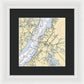 Deepwater Point-new Jersey Nautical Chart - Framed Print
