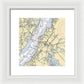 Deepwater Point-new Jersey Nautical Chart - Framed Print