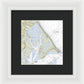 Duxbury Bay-massachusetts Nautical Chart - Framed Print