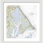 Duxbury Bay-massachusetts Nautical Chart - Framed Print