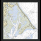 Duxbury Bay-massachusetts Nautical Chart - Framed Print