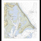 Duxbury Bay-massachusetts Nautical Chart - Framed Print