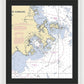 Ensenada Honda-puerto Rico Nautical Chart - Framed Print