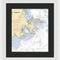 Ensenada Honda-puerto Rico Nautical Chart - Framed Print