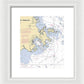 Ensenada Honda-puerto Rico Nautical Chart - Framed Print