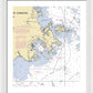 Ensenada Honda-puerto Rico Nautical Chart - Framed Print