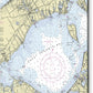Great Peconic Bay New York Nautical Chart - Acrylic Print