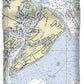 Hilton Head Island South Carolina Nautical Chart - Duvet Cover