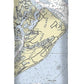 Hilton Head Island South Carolina Nautical Chart - Duvet Cover