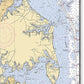 Hog Neck-maryland Nautical Chart - Acrylic Print