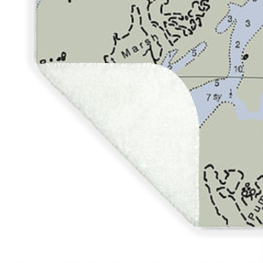 Howard Beach-new York Nautical Chart - Blanket