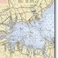 Jamesport-new York Nautical Chart - Acrylic Print