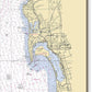 La-jolla -california Nautical Chart _v6 - Acrylic Print
