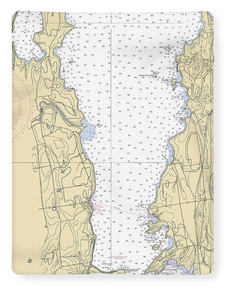 Lake Champlain-lake Champlain  Nautical Chart - Blanket