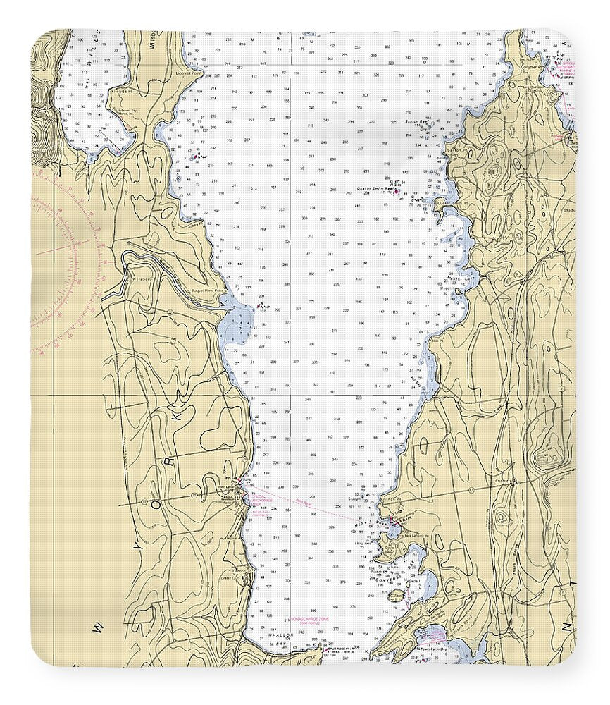 Lake Champlain-lake Champlain  Nautical Chart - Blanket