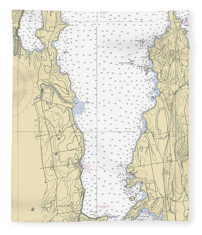 Lake Champlain-lake Champlain  Nautical Chart - Blanket