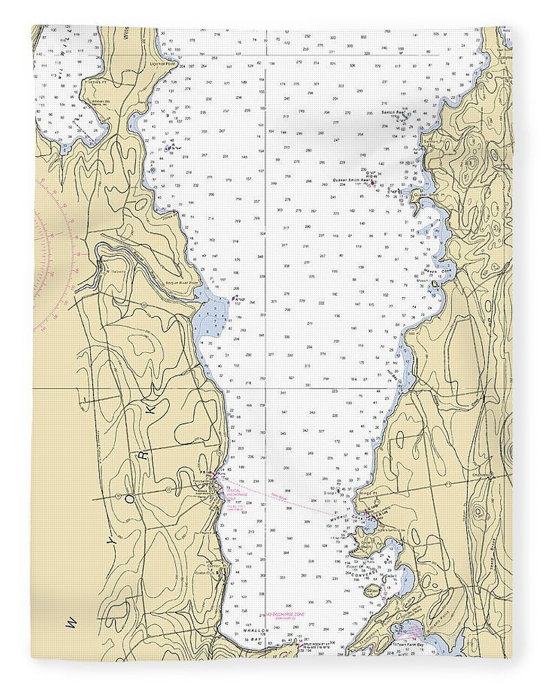 Lake Champlain-lake Champlain  Nautical Chart - Blanket