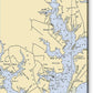 Langford Creek-maryland Nautical Chart - Acrylic Print