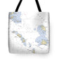 Leeward Islands-hawaii Nautical Chart - Tote Bag