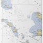 Leeward Islands-hawaii Nautical Chart - Bath Towel