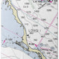 Long Island Bahamas Nautical Chart - Bath Towel