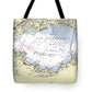 Lower San Francisco Bay California Nautical Chart - Tote Bag