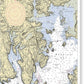 Machias Bay-maine Nautical Chart - Canvas Print