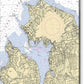 Manhassset Bay-new York Nautical Chart - Acrylic Print