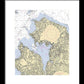 Manhassset Bay-new York Nautical Chart - Framed Print