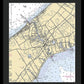 Mattituck-new York Nautical Chart - Framed Print