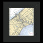 Mattituck-new York Nautical Chart - Framed Print