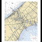 Mattituck-new York Nautical Chart - Framed Print